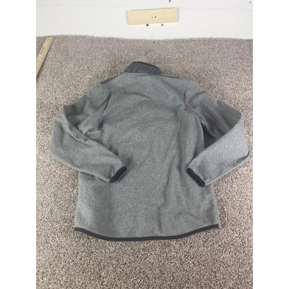 Under Armour ColdGear Mens Small Gray 1/4 Zip Fleece Pullover Jacket Sweater